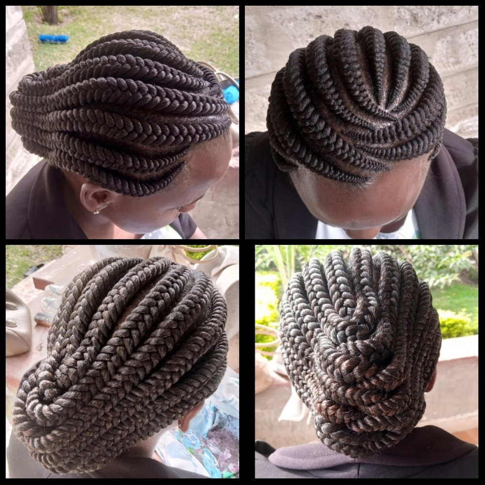 COPY - Ready made Ghana cornrows